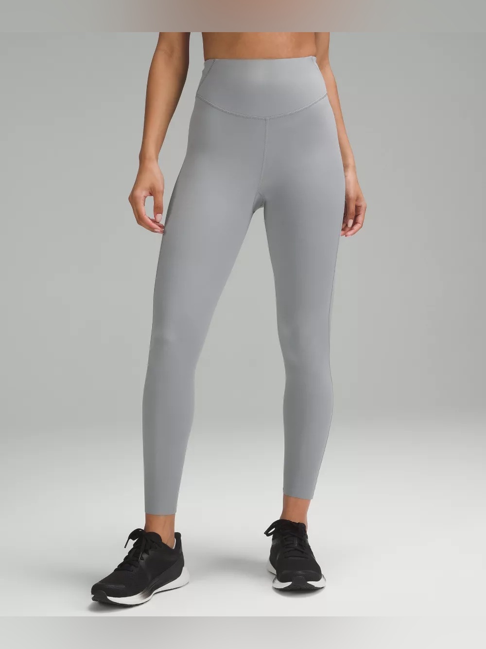 Lululemon Base Pace High Rise Tight 25" size 6 Rhino Grey RHIG